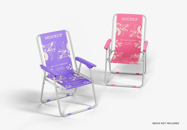 Modello di sedia da spiaggia