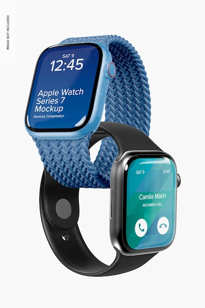 Modello di set Apple Watch serie 7