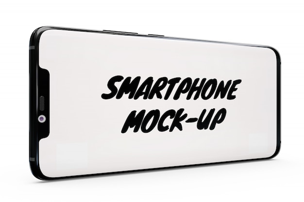 Modello di smartphone isolato
