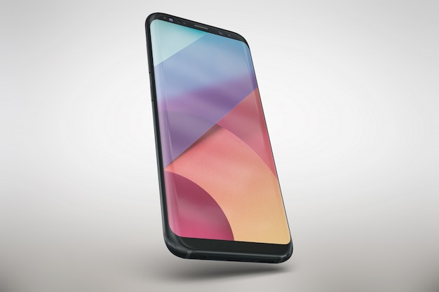 Modello di smartphone multicolore