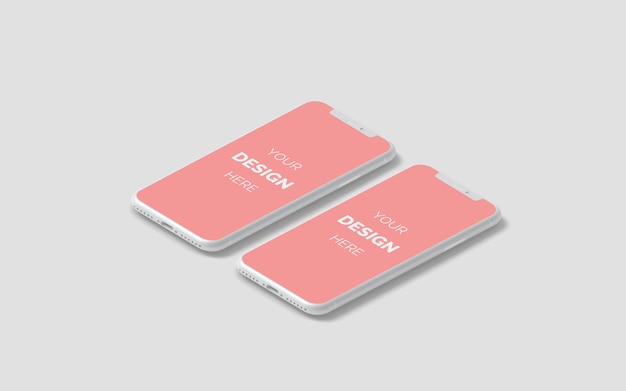 Modello di smartphone Premium PSD
