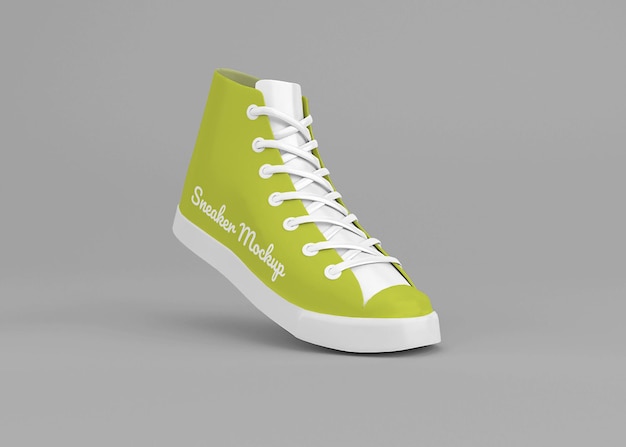 Modello di sneaker design isolato