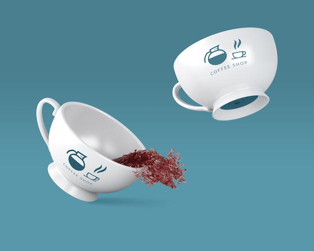 Modello di tazza di caffè