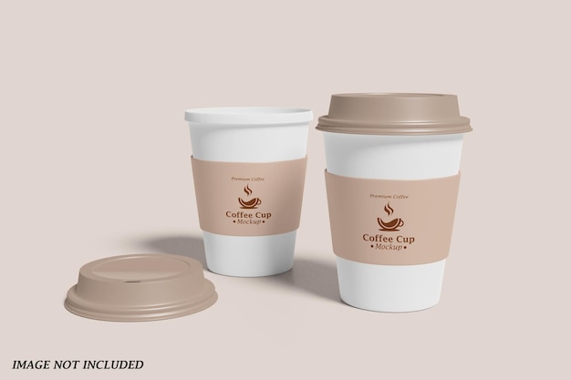 Modello di tazza di caffè
