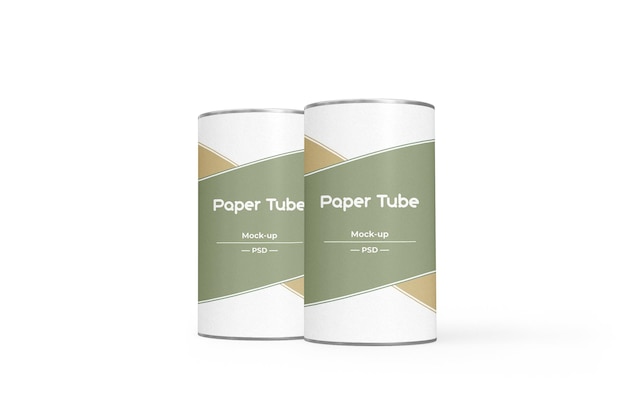Modello di tubo di carta 3D