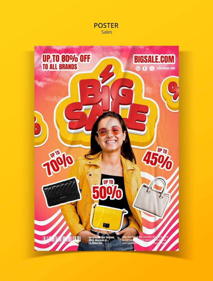 PSD modello di vendita promozionale speciale