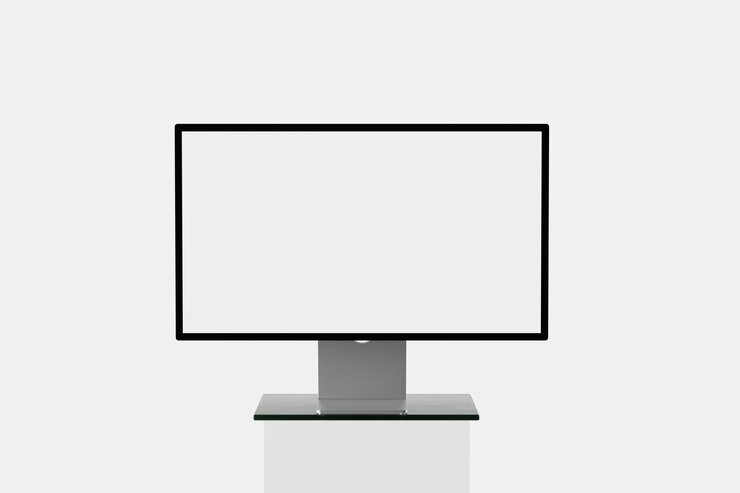PSD modello di visualizzazione sullo sfondo bianco