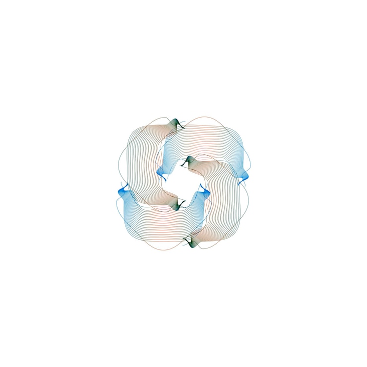 PSD modello geometrico astratto