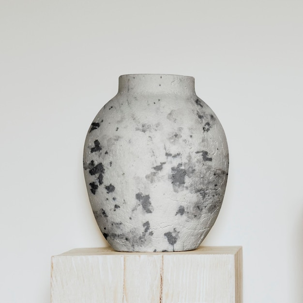 Modello interno di vaso mediterraneo decorazione per la casa estetica psd