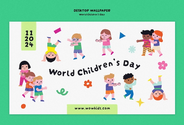 Modello per la celebrazione della Giornata Mondiale dei Bambini