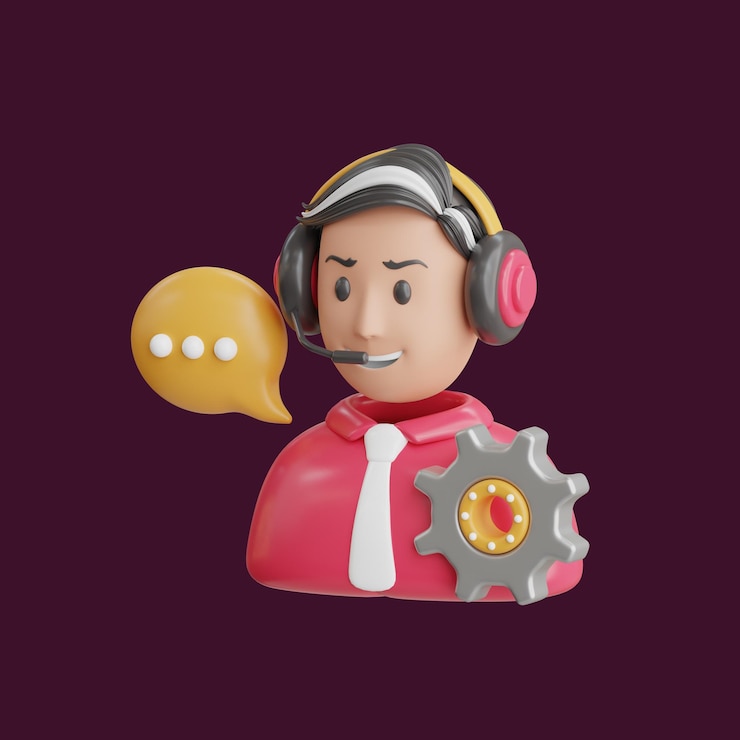 PSD modello png per elementi 3d aziendali