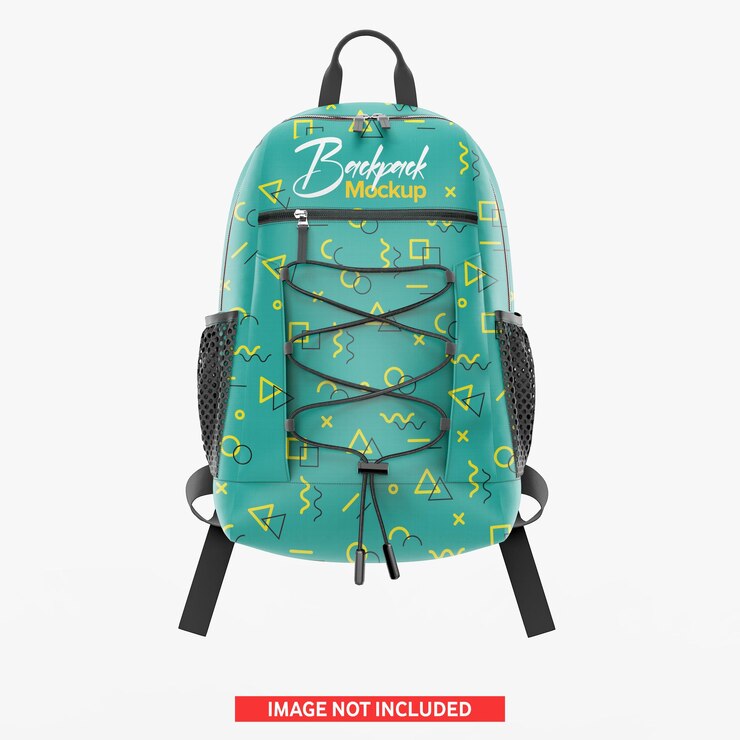 Modello premium mockup zaino