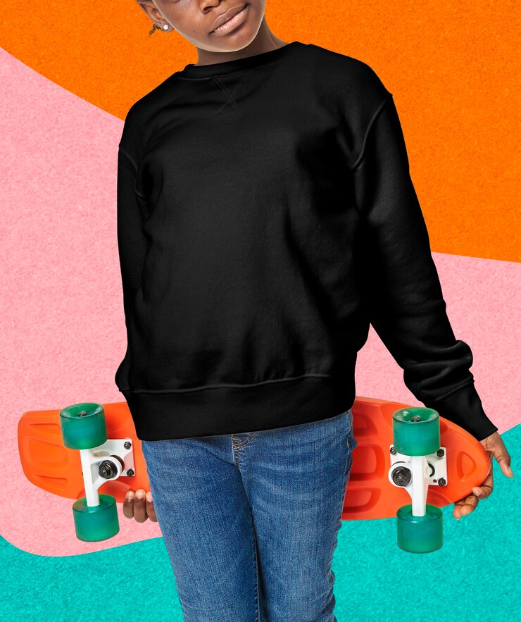 PSD modello psd del maglione semplice per bambini di 39 anni