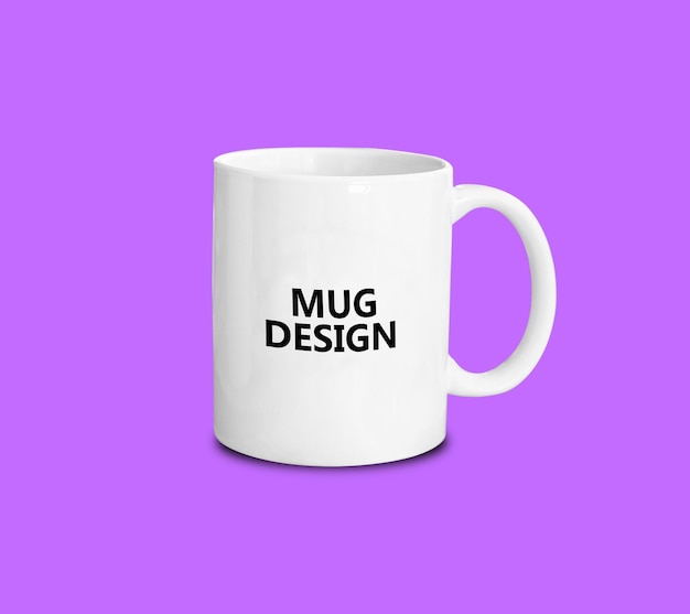 Modello PSD di progettazione di mockup di tazza realistico