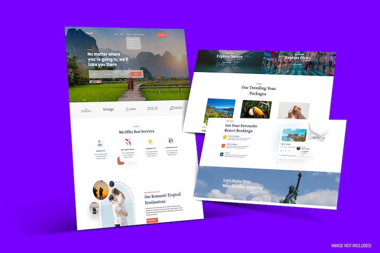 PSD modello realistico di desktop e modello di schermata del browser web con sfondo modificabile