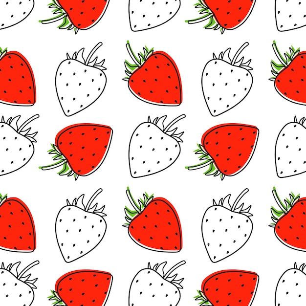Modello ripetitivo di raster a fragola