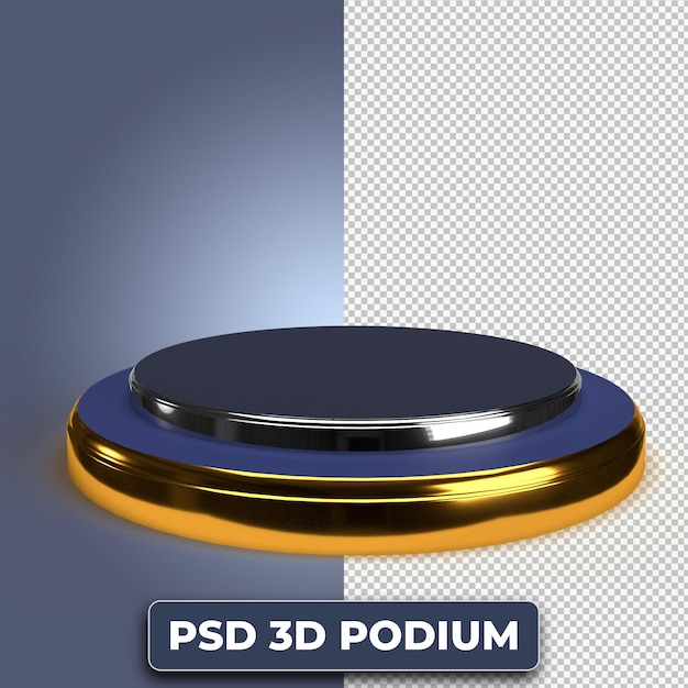 Modellständer für die Produktpräsentation. Holzpodest