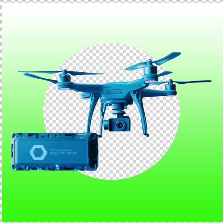 PSD el modelo de avión no tripulado (psd)