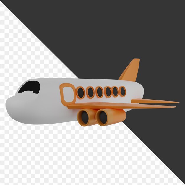 un modelo de un avión con el número 2 en el lado