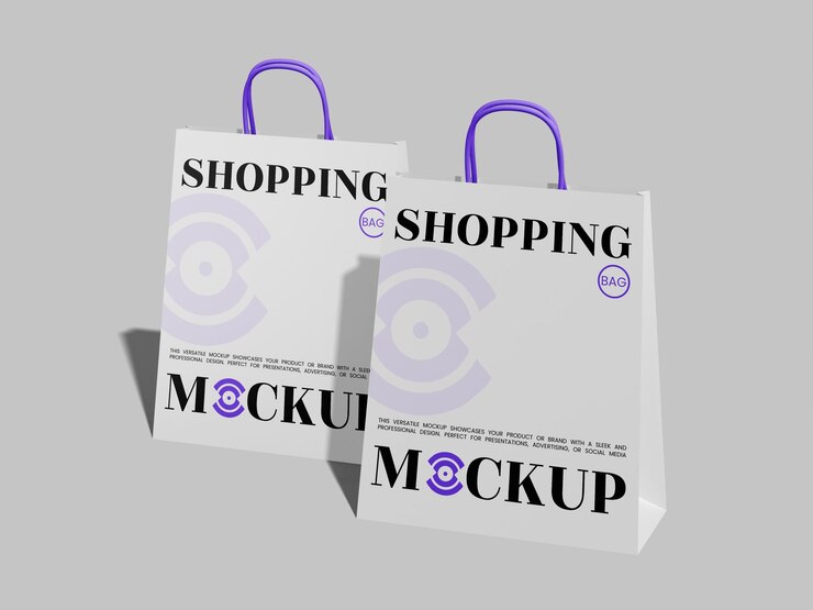 Modelo de bolsa de compras