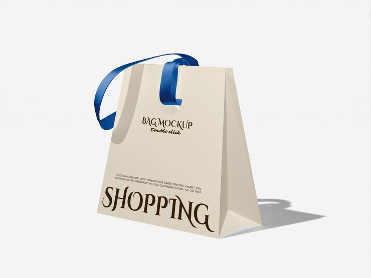 Modelo de bolsa de compras