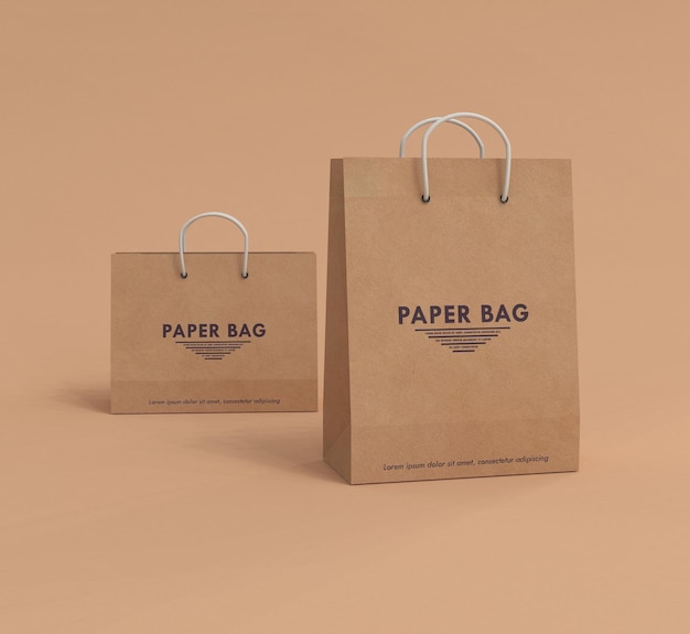 Modelo de bolsa de compras