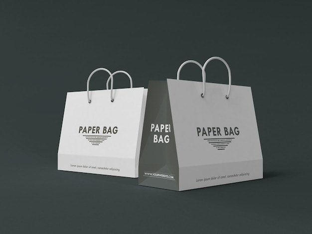 Modelo de bolsa de compras