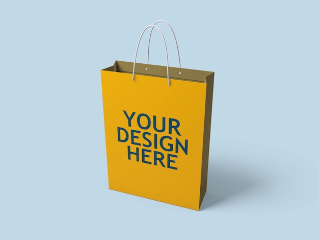 Modelo de bolsa de compras