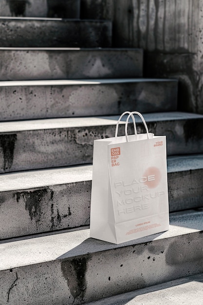 Modelo de bolsa de papel