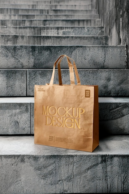 Modelo de bolsa de papel