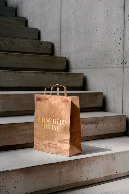 Modelo de bolsa de papel