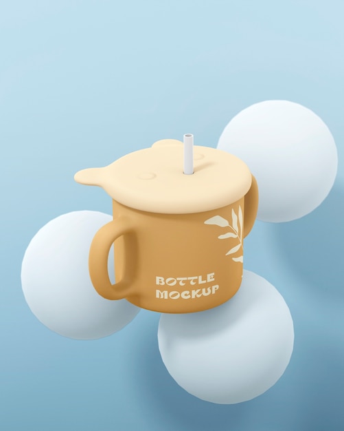 Modelo de botella de agua para niños