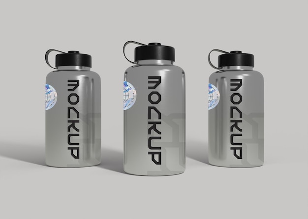 Modelo de botella de bebida deportiva para la marca
