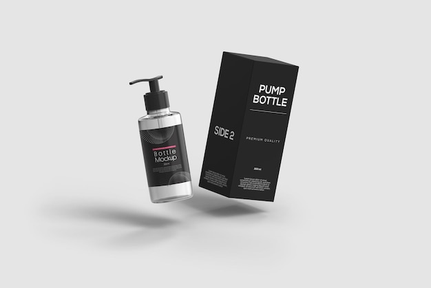 Modelo de botella de la bomba