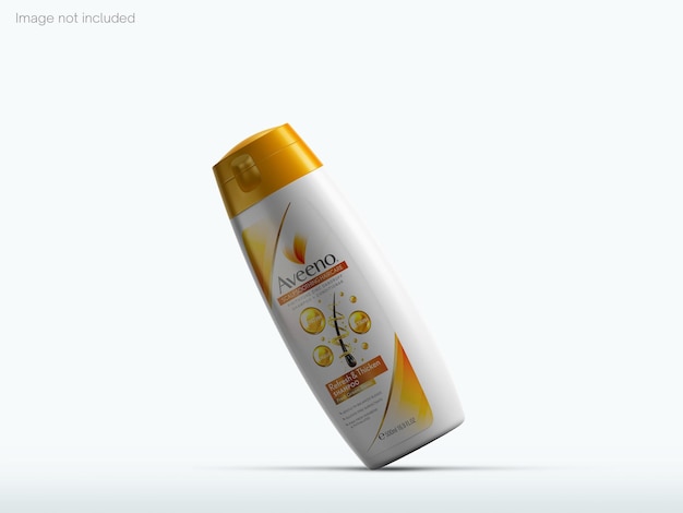 Modelo de botella de champú