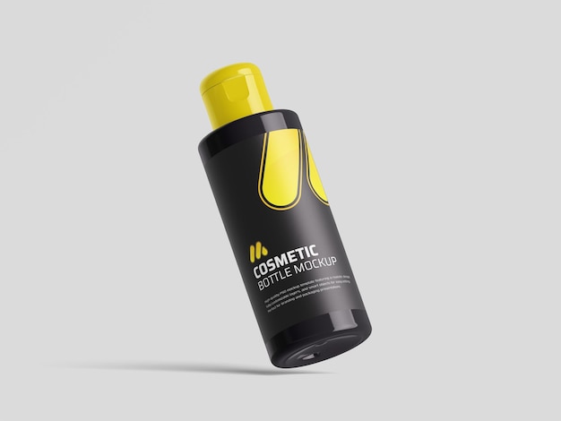 Modelo de botella de cosméticos