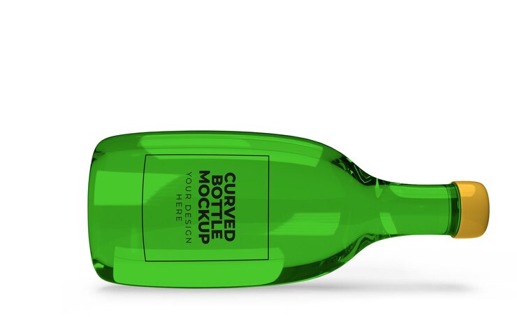 PSD modelo de botella curva
