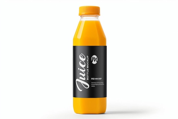 modelo de botella de jugo