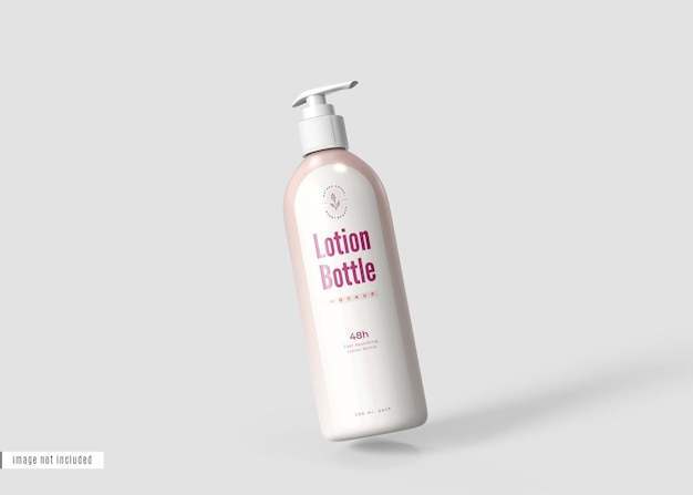 Modelo de botella de loción