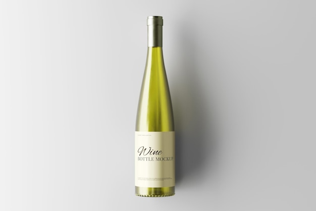 Modelo de botella de vino