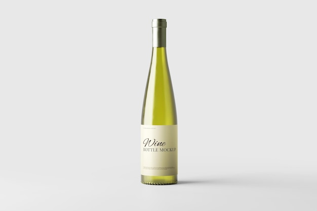 Modelo de botella de vino
