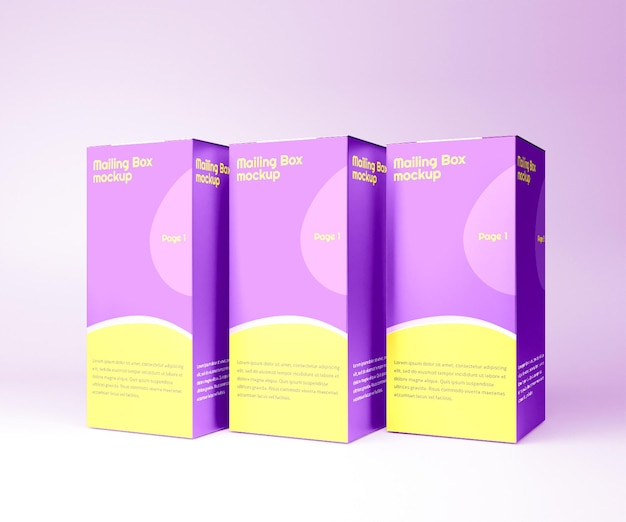 Modelo de buzón de correo en 3D