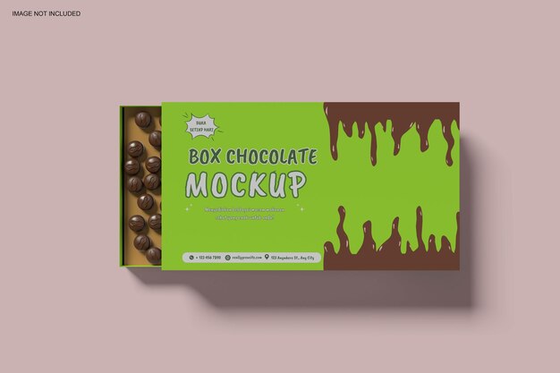 Modelo de caja de chocolate