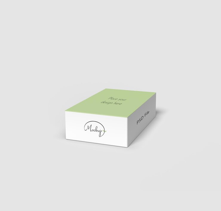 PSD modelo de caja de embalaje