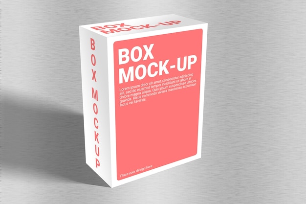 modelo de caja de embalaje