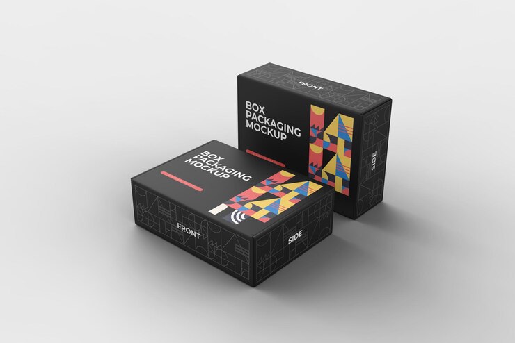 Modelo de caja de embalaje