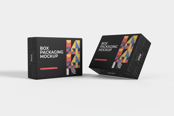 Modelo de caja de embalaje