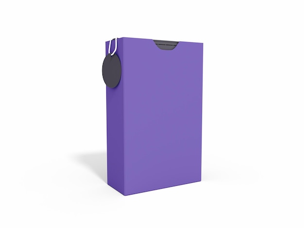 modelo de caja de regalo de papel