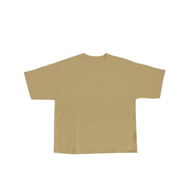 PSD el modelo de la camisa de mostaza