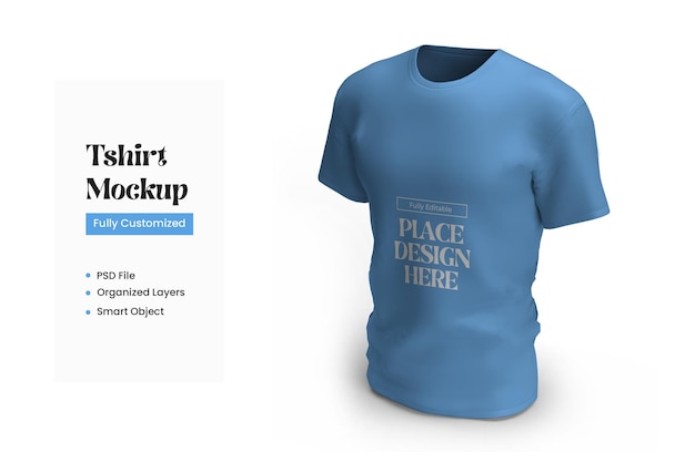 Modelo de camiseta realista para el PSD
